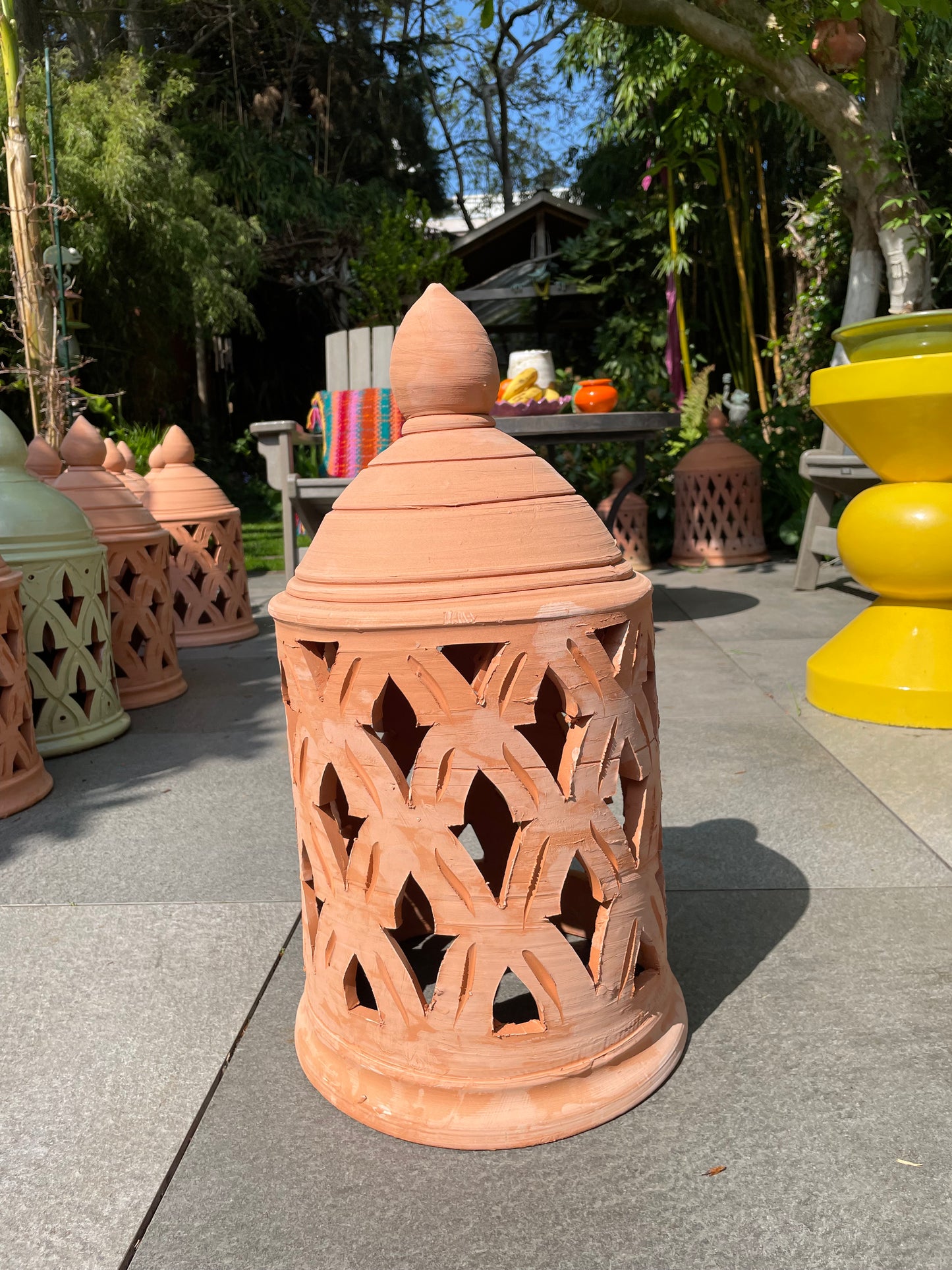 Terra Cotta Terras Lantaarn