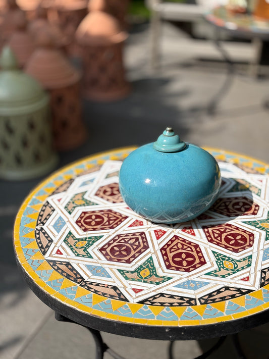 Mozaiek tafeltje Rond - Fez